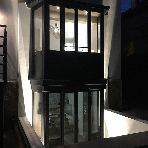 Extension en Bow-window sur bâti ancien