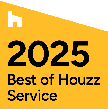 Prix de la satisfaction client décerné par le site Houzz à l’Atelier Vertigo pour la 9ᵉ année consécutive